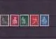 Netherlands 423-437 Winter Relief-National Service Stamps 1944 MNH