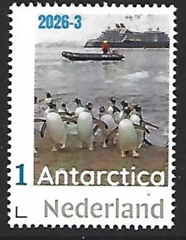 Nederland 2026-3 Antarctica: Penguins Ship postfris/mnh