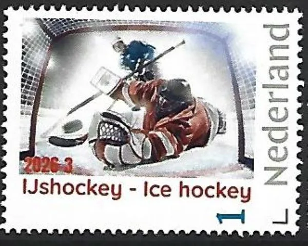 Nederland 2026-3 IJshockey Ice hockey postfris/mnh