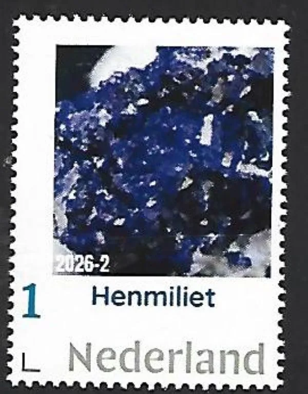 Netherlands 2026-2 Mineral: Henmilite MNH