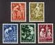 Netherlands 779-783 Child Welfare stamps, leisure time 1962 MNH