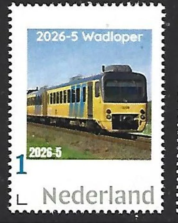 Netherlands 2026-5 Train: Wadloper NS MNH