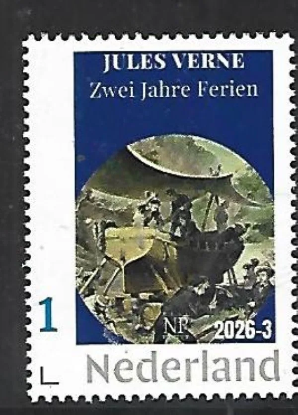 Netherlands 2026-3 Jules Verne: Two Years' Holiday Germany ship MNH