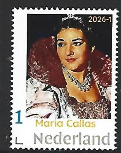 Nederland 2026-1 Maria Callas : the Disney princess postfris/mnh