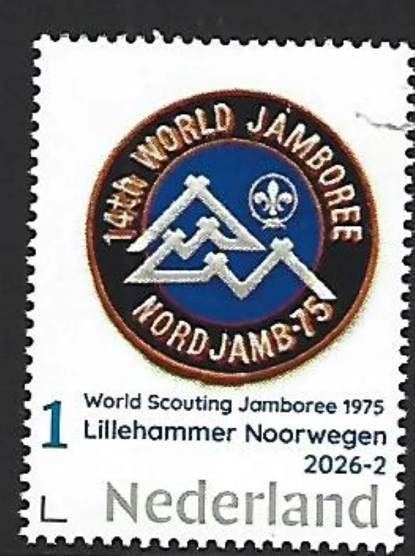Netherlands 2026-2 Padvinderij Scouting: World Jamboree Lillehammer 1975 MNH