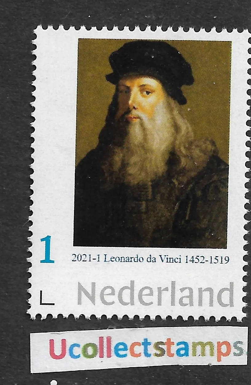 Pays-Bas 2021-1 Leonardo da Vinci 1452-1519 neuf/mnh