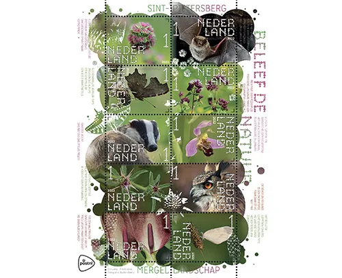 Netherlands 2022 Experience Nature St-pietersberg V4029-38 MNH