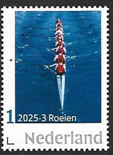Netherlands 2025-3 Rowing: 8 with cox MNH