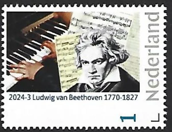 Netherlands 2024-3 Ludwig van Beethoven MNH
