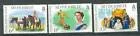 249-251 Falkland Silver jubilee 1977 MNH