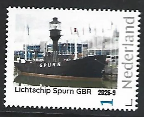 Netherlands 2026-9 Lightship Spurn Gr.Britain MNH/never hinged