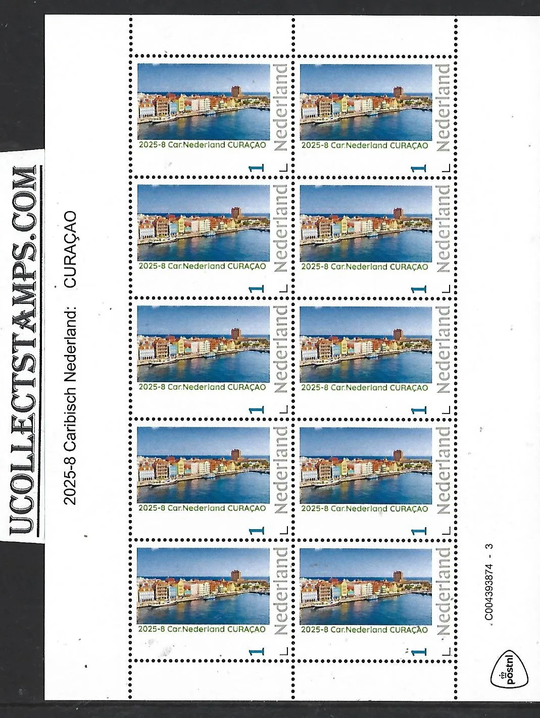 Netherlands 2025-8 Caribbean Netherlands: Curaçao sheet MNH