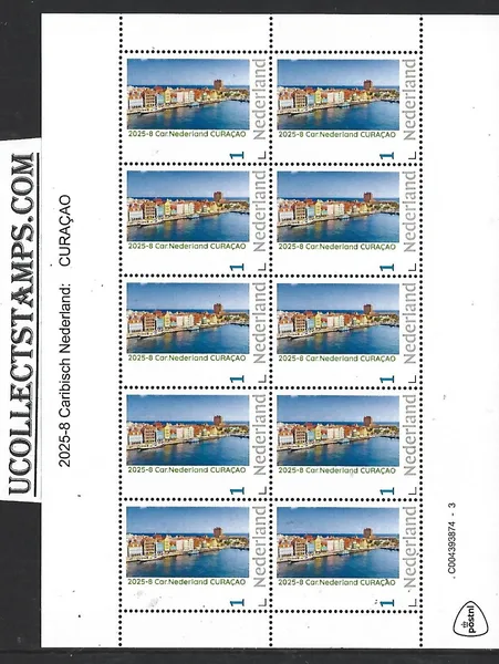 Nederland 2025-8 Caribisch Nederland: Curacao sheet postfris/mnh