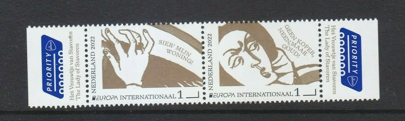 Netherlands 2022 Europa The Woman of Stavoren 4027-28 MNH