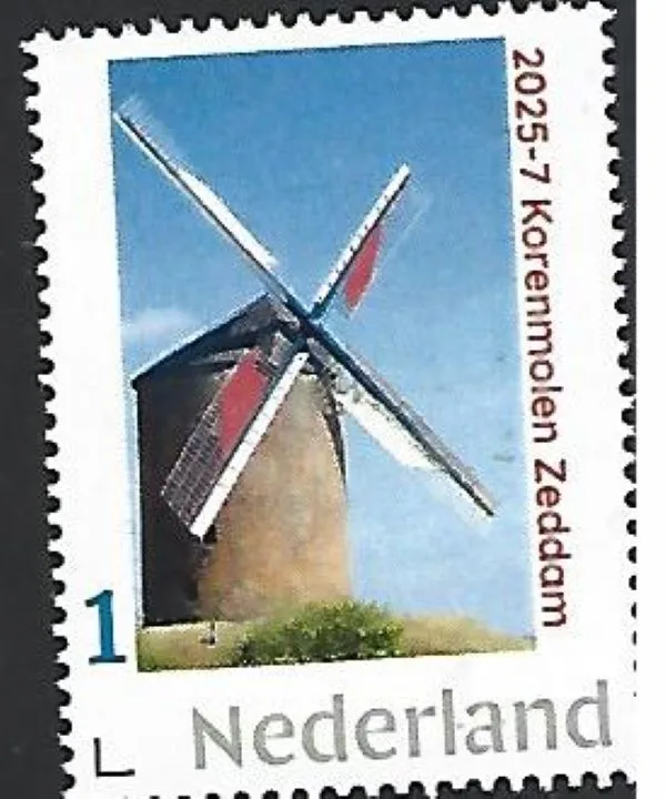Nederland 2025-7 Molen Windmill: Korenmolen Zeddam postfris/mnh