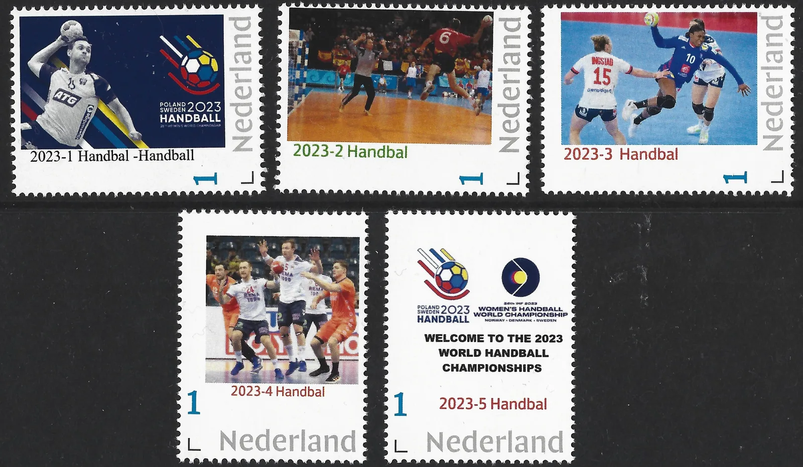 Niederlande 2023 Handbal Jahressatz postfrisch/mnh