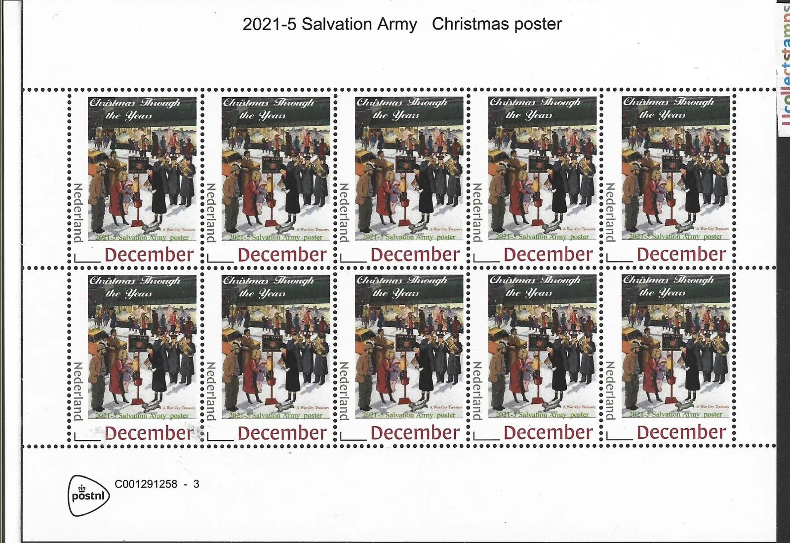 Niederlande 2021-5 Leger des Heils postfrisch/mnh