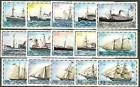 255-269 I Falkland frankeer schepen uitgifte 1978 postfris