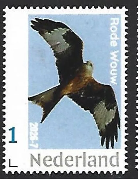 Netherlands 2026-7 Bird of prey: Red kite MNH