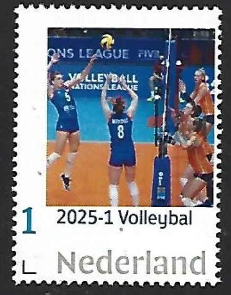 Nederland 2025-1 Volleybal - Volleyball postfris/mnh