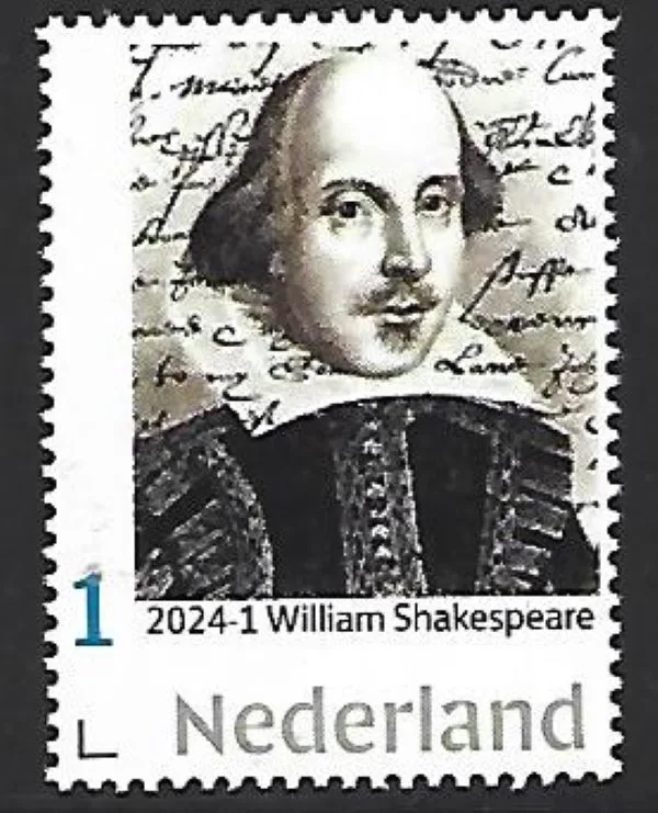 Pays-Bas 2024-1 William Shakespeare 1564-1616 neuf/mnh