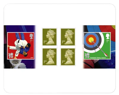 Great Britain 2010 OLYMPICS 2012 LONDON PB 1 SELF-ADHESIVE