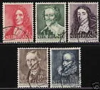 490-494 Zomerzegels 1947 gestempeld