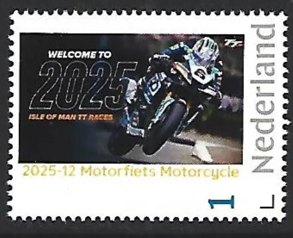 Netherlands 2025-12 Motorcycle: TT Isle of Man MNH