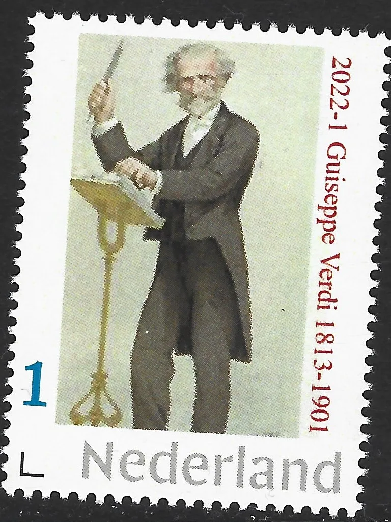 Niederlande 2022-1 Giuseppe Verdi postfrisch/mnh
