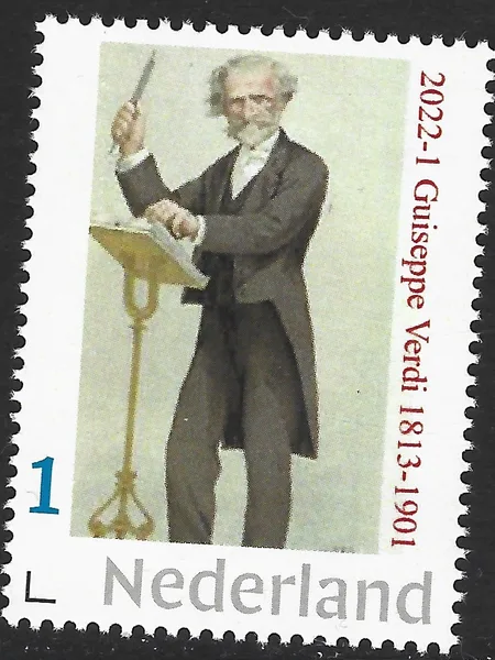 Netherlands 2022-1 Giuseppe Verdi MNH