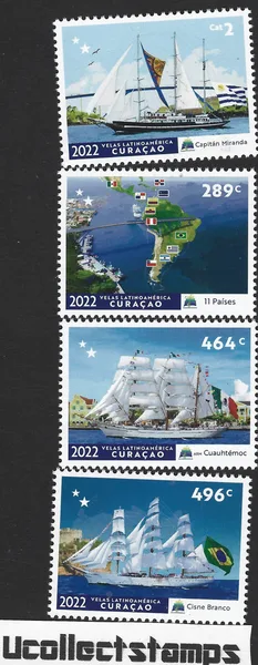 Curacao 2022 Velas ship MNH