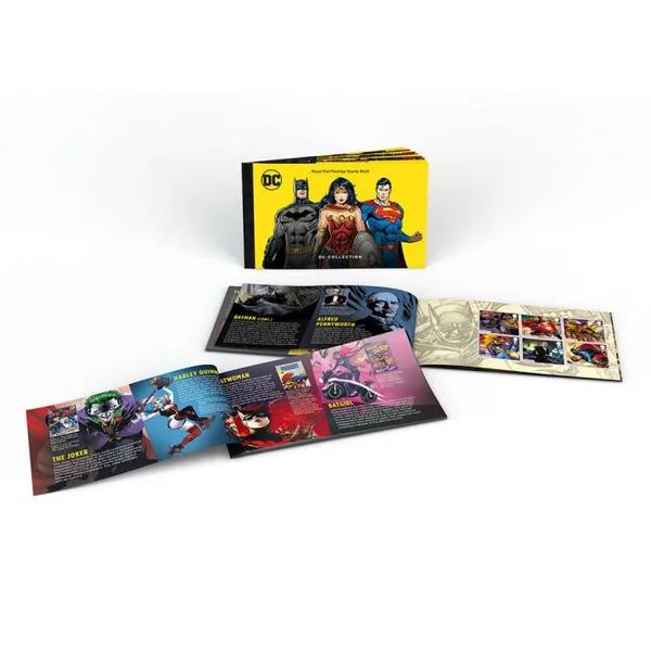 Great Britain 2021 DC Comics Batman Superman Wonderwoman Prestige booklet MNH/never hinged