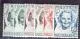 Nederland 454-459 Prinsessenzegels 1946 postfris/mnbh
