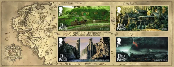 Great Britain 2026 JRR Tolkien Lord of the rings miniature sheet mnh