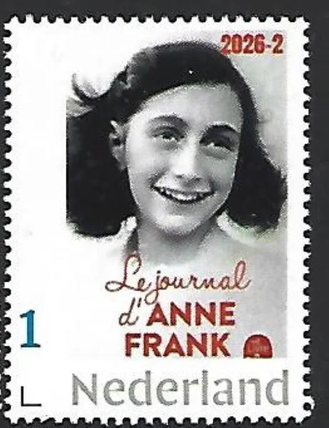 Nederland 2026-2 Anne Frank: Le Journal de Anne Frank postfris/mnh
