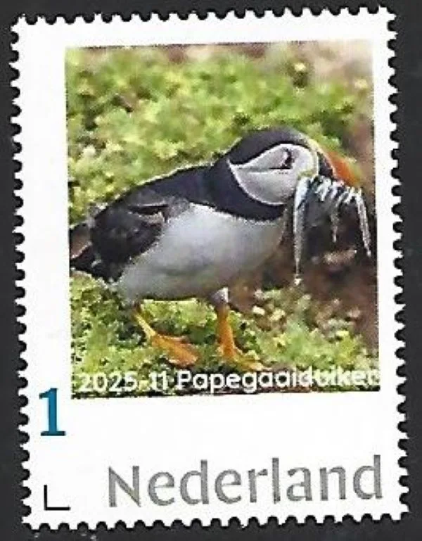 Netherlands 2025-11 Atlantic Puffins MNH
