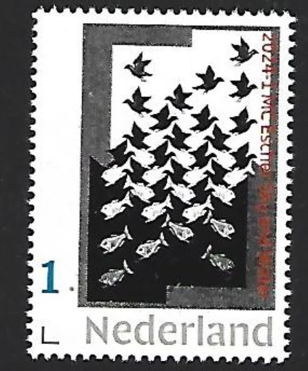 Pays-Bas 2024-1 MC Escher Ciel et Eau neuf/mn