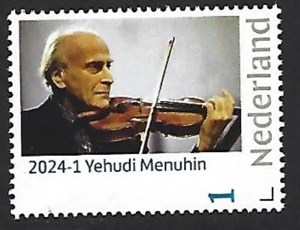 Netherlands 2024-1 Yehudi Menuhin Violin MNH