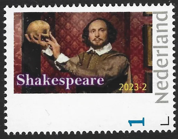 Netherlands 2023-2 William Shakespeare MNH