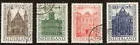 500-503 Summer Stamps 1948 postmarked