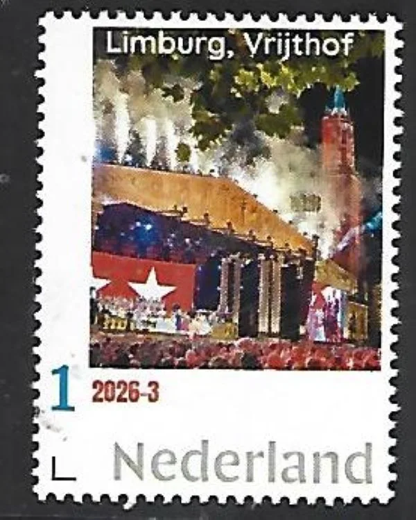 Netherlands 2026-3a Province: Limburg Vrijthof Maastricht A.Rieu MNH