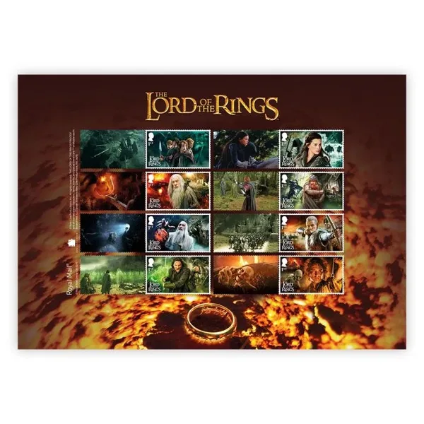 Great Britain 2026 JRR Tolkien Lord of the rings COLLECTORSHEET MNH