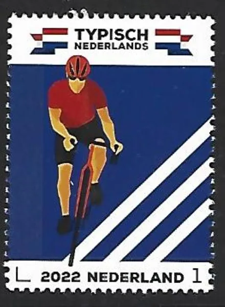 Nederlannd 2022 Typisch Nederlands 3 Wielrennen Cycling 4025 postfris/mnh