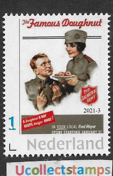 Netherlands 2021-3 Salvation Army MNH