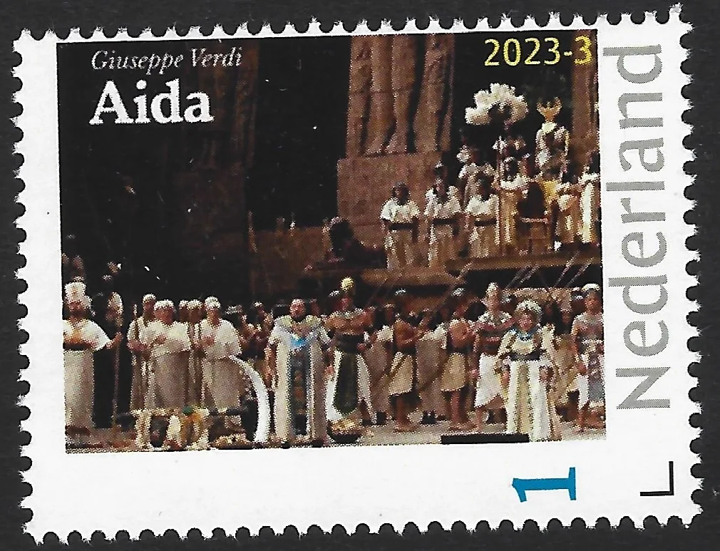 Niederlande 2023-3 Giuseppe Verdi Aida postfrisch/mnh