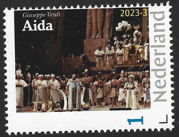 Netherlands 2023-3 Giuseppe Verdi Aida MNH