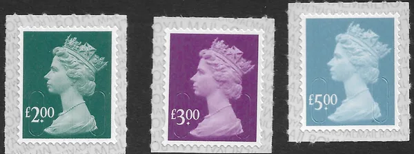 Gr. Britain 2020 Franking Machines REPRINTS MNH