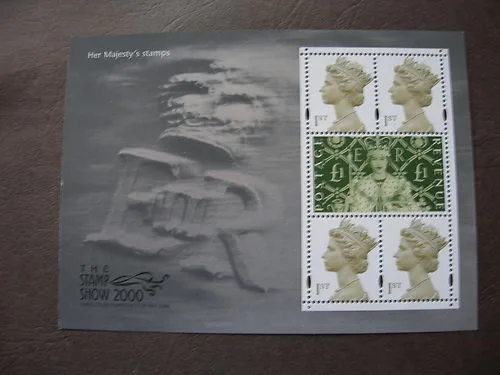 Gr.Britain 2000 Her Majestys stamps opdruk Stampshow postfris/mnh