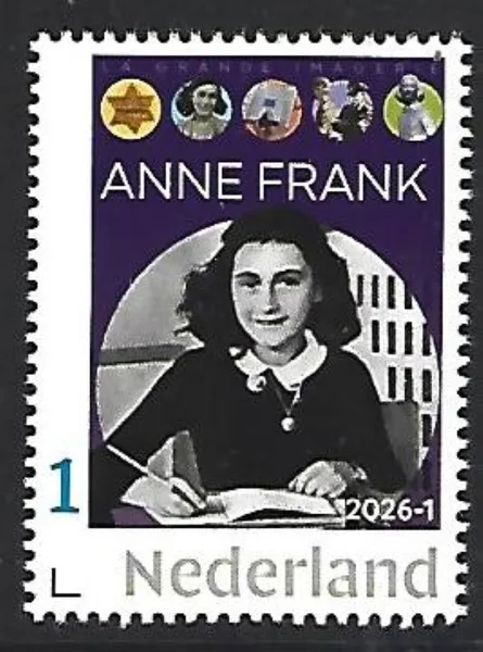 Netherlands 2026-1 Anne Frank: 1929-1945 La Grande Imagerie France MNH