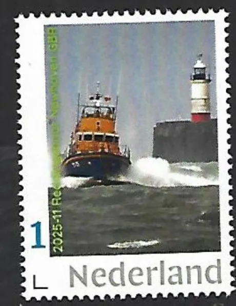 Netherlands 2025-11 lifeboat lighthouse Newhaven GBR MNH